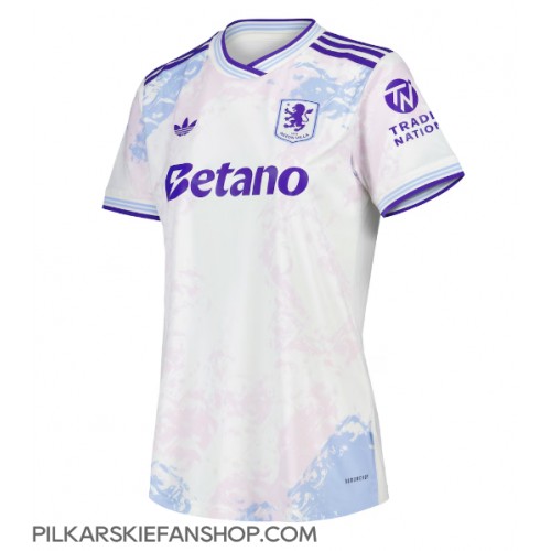 Koszulka piłkarska Aston Villa Jadon Sancho #19 Strój Trzeci dla kobiety 2025-26 tanio Krótki Rękaw Koszulka piłkarska Aston Villa Jadon Sancho #19 Strój Trzeci dla kobiety 2025-26 tanio Krótki Rękaw